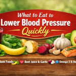 What to Eat to Lower Blood Pressure Quickly