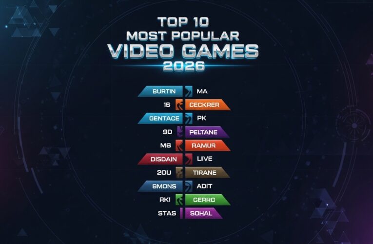 Top 10 Popular Video Games 2026