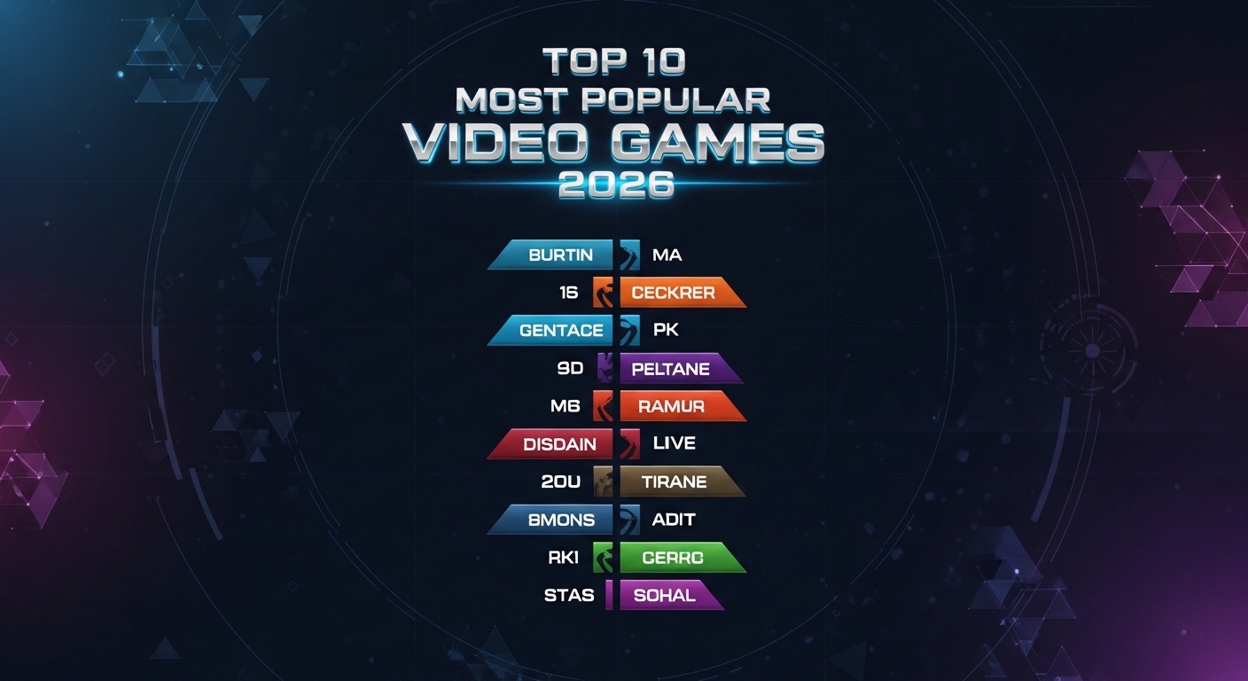 Top 10 Popular Video Games 2026