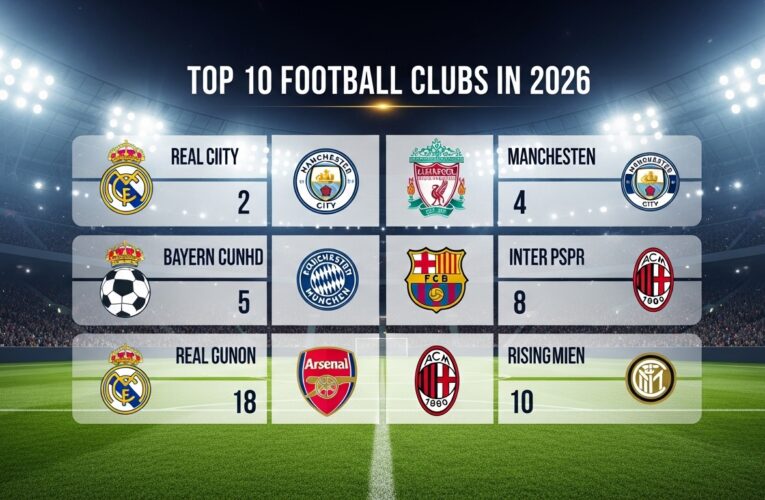 Top 10 Football Clubs in 2026