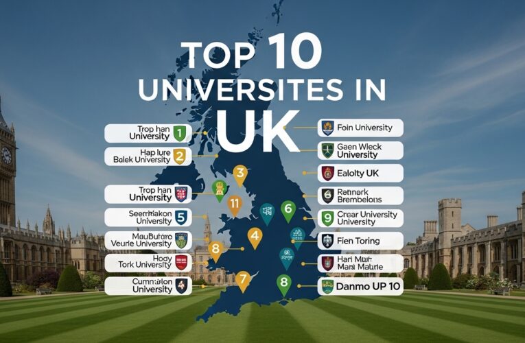Top 10 Universities in UK for international students