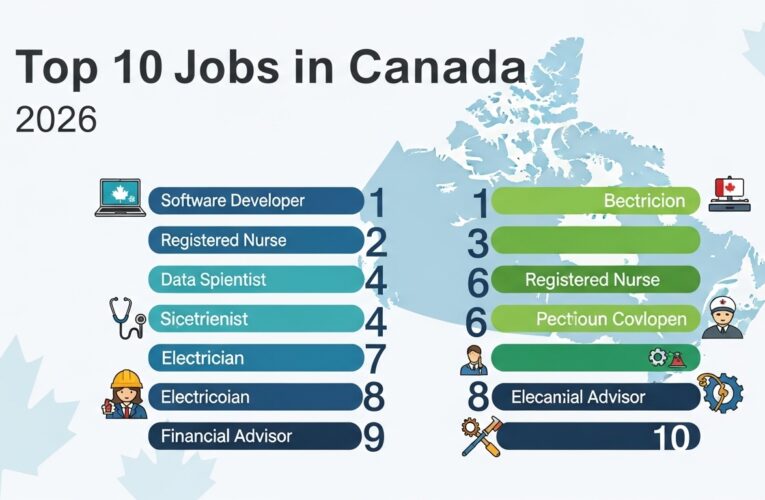 Top 10 Jobs in Canada 2026