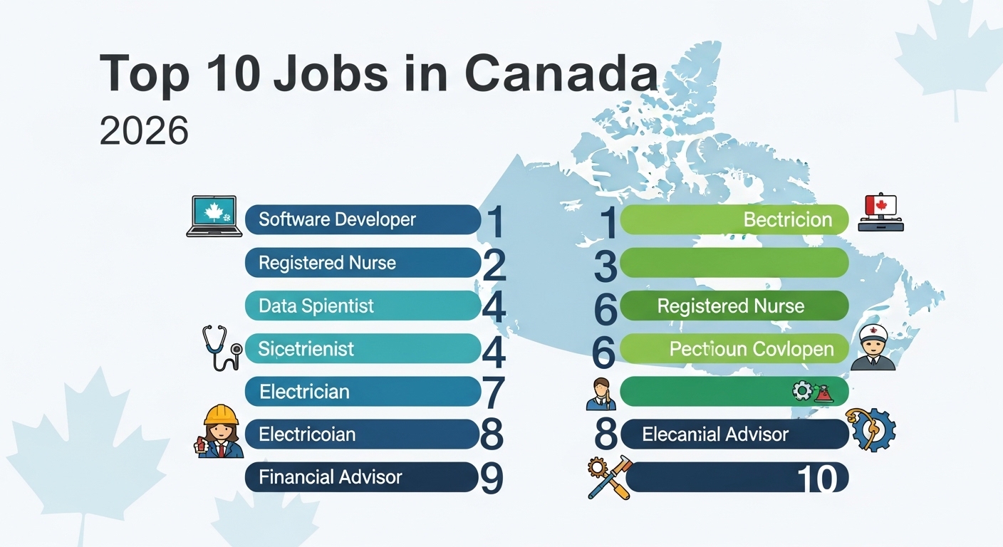 Top 10 Jobs in Canada
