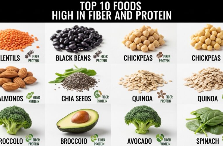 Top 10 Foods High in Fiber and Protein