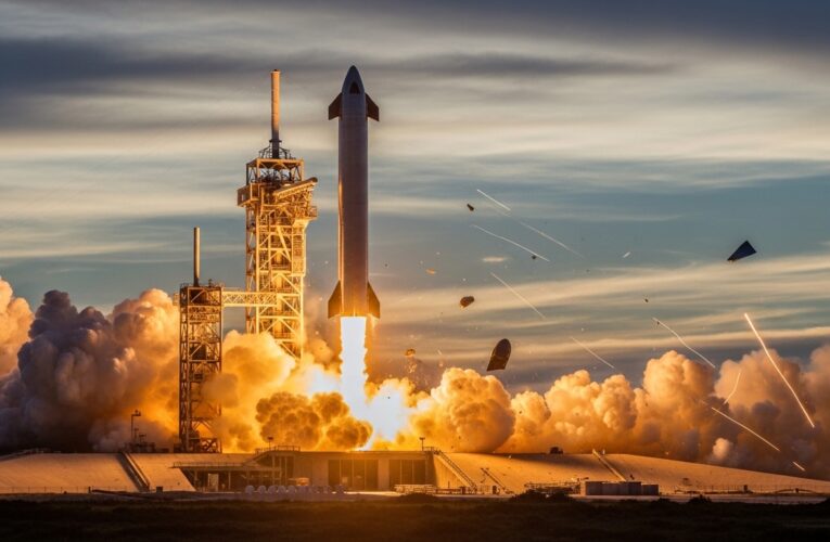 SpaceX Starship Test Ends in Explosive Spectacle