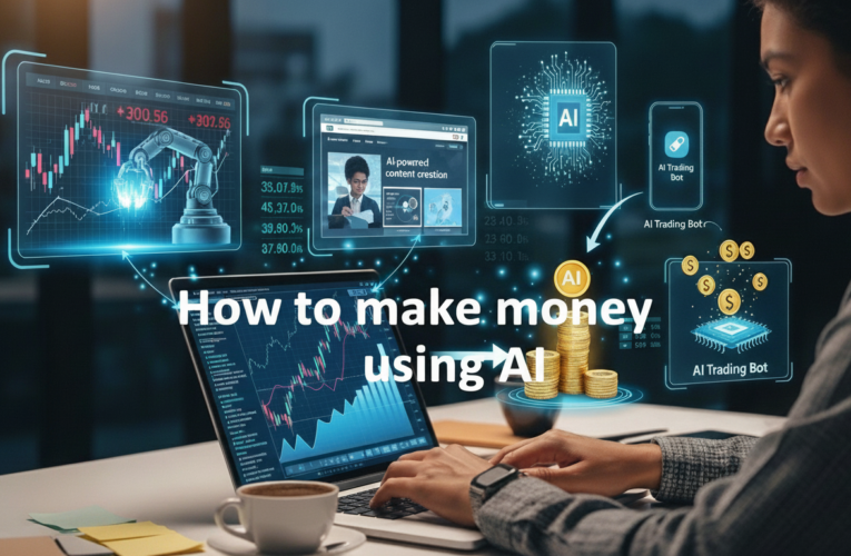 How to make money using AI