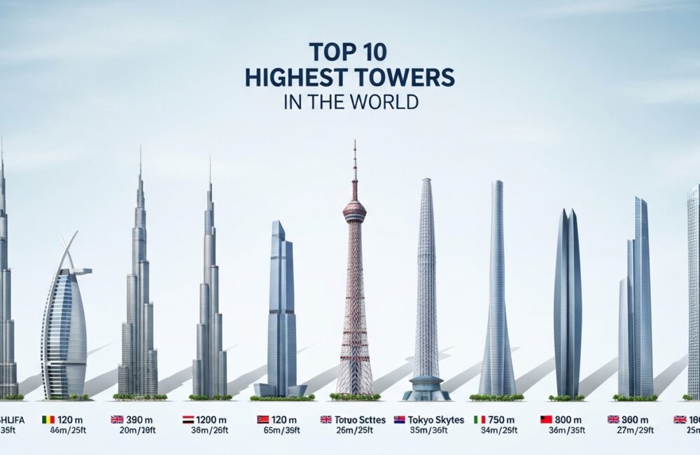 Top 10 Highest Towers in the World