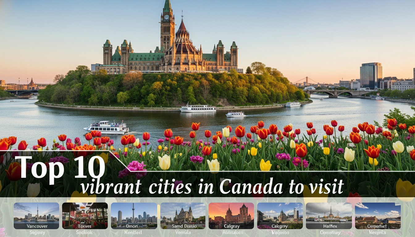 Top 10 vibrant cities in Canada to visit