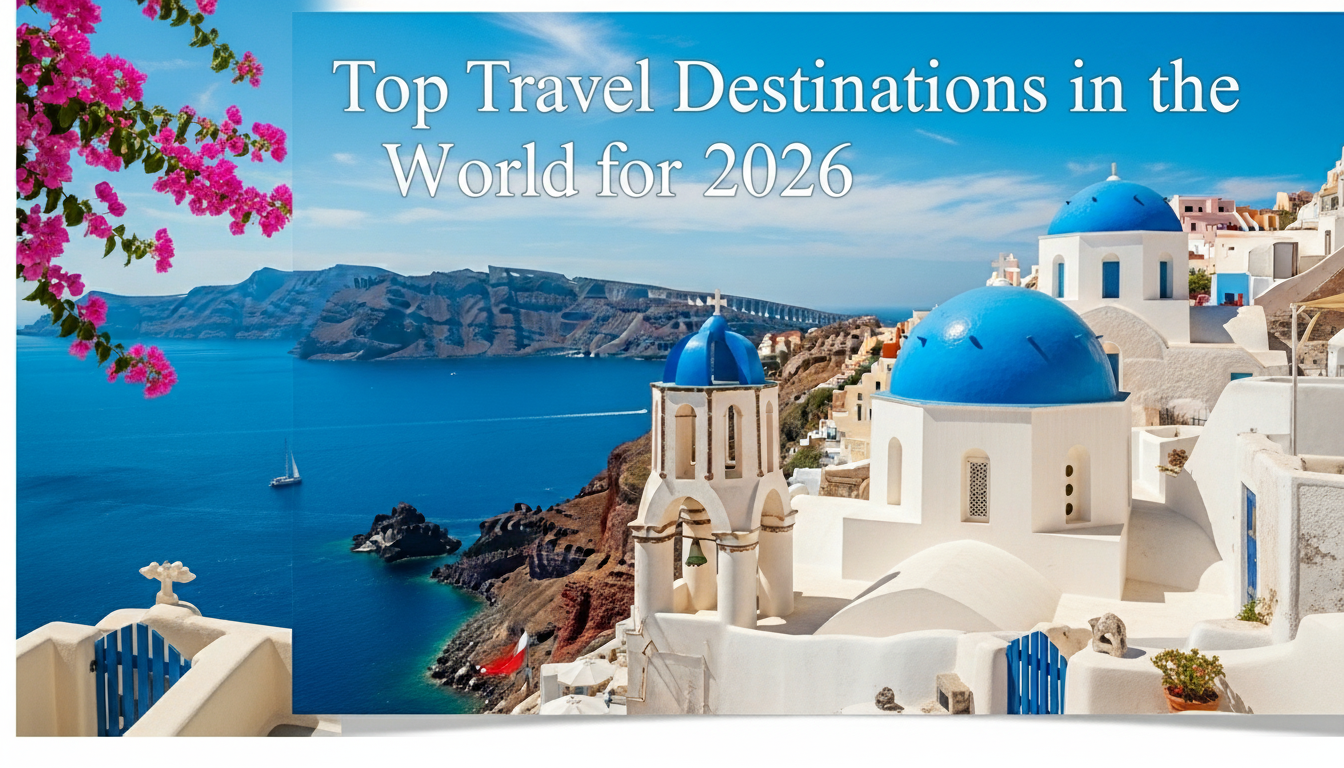 Top 10 Travel Destinations in the World for 2026 Top 10 Travel Destinations in the World for 2026