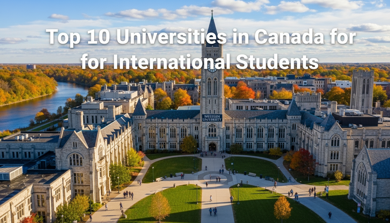 Top 10 Universities in Canada for international students Top 10 Universities in Canada for International Students