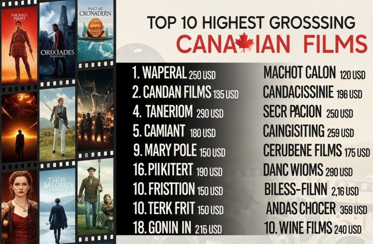 Top 10 highest grossing Canadian films