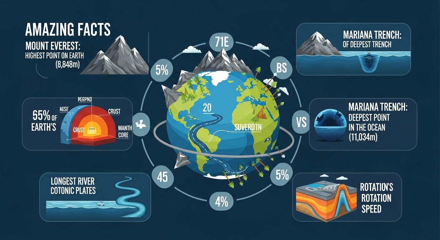 Amazing facts about the world