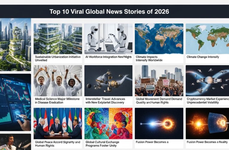 Top 10 Viral Global News Stories of 2026