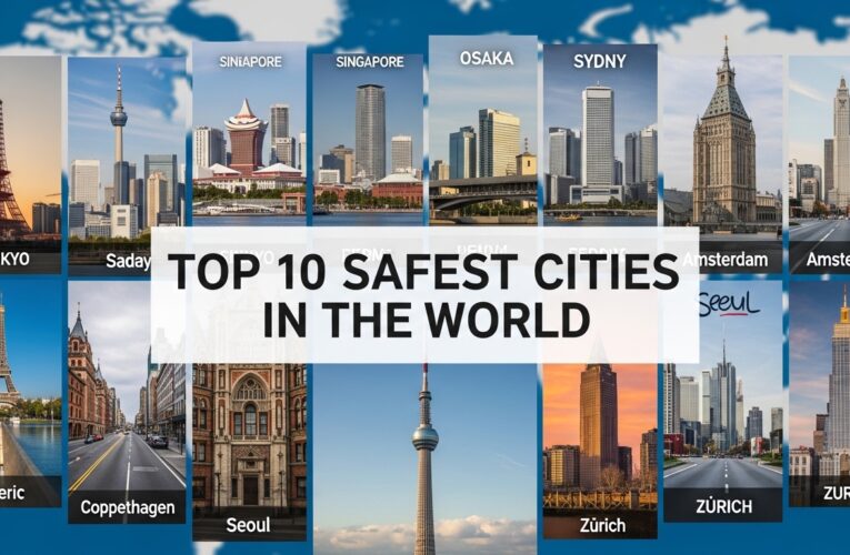 Top 10 Safest Cities in the World