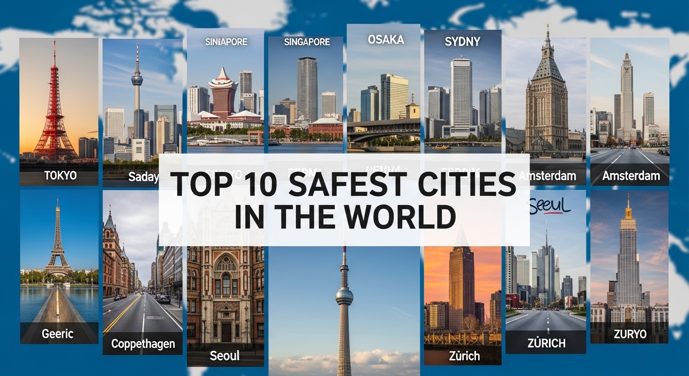 Top 10 Safest Cities in the World