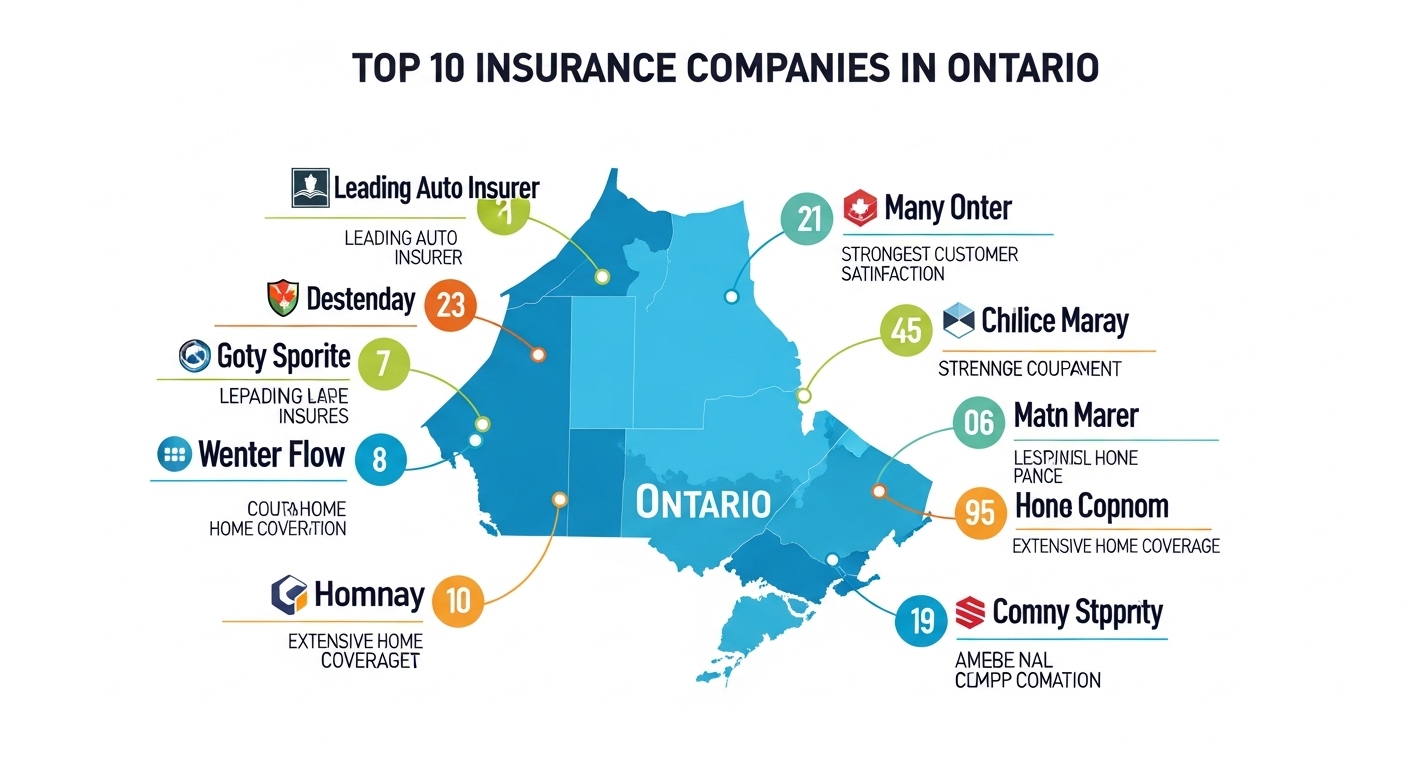 Top 10 insurance companies in Ontario